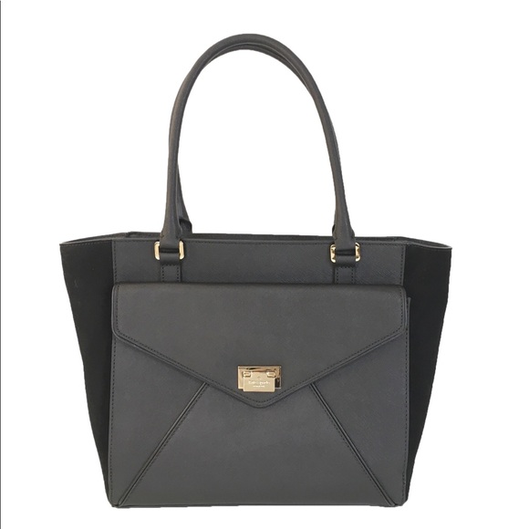 kate spade Handbags - Kate Spade Johanna Black Wesley Suede Tote